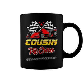 Race Car Birthday Party Racing Family Cousin Pit Crew V2 Coffee Mug - Seseable