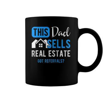 Real Estate Agent Men Dad Funny Realtor Gift Raglan Baseball Coffee Mug | Mazezy AU