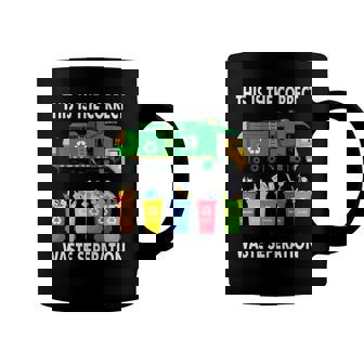 Recycling Trash Waste Separation Garbage Truck Coffee Mug | Mazezy