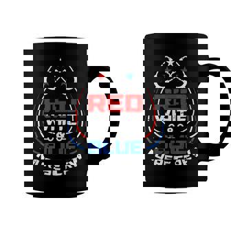 Red White & Blue Nurse Crew American Pride 4Th Of July Coffee Mug - Seseable