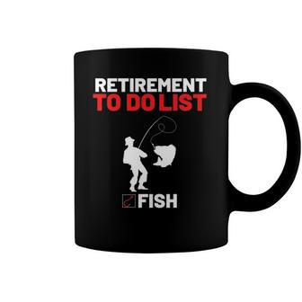Retirement To Do List Fish I Worked My Whole Life To Fish Coffee Mug | Mazezy