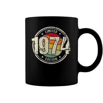 Retro 48 Years Old Vintage 1974 Limited Edition 48Th Birthday Coffee Mug | Mazezy