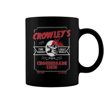 Retro Crowleys Crossroads Dive Bar Coffee Mug | Mazezy