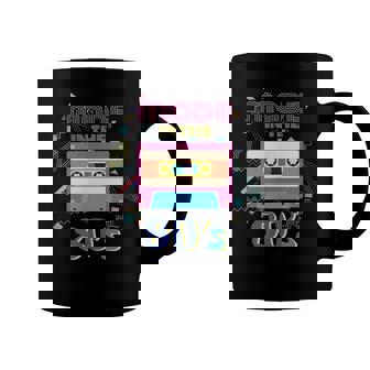 Retro Dance Party Disco Birthday Made In 80S Cassette Tape Coffee Mug - Seseable