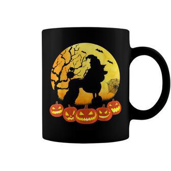 Retro Dog Lovers Funny Poodle Halloween Costume Coffee Mug - Seseable