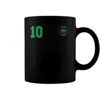 Retro Nigeria Football Jersey Nigerian Soccer Away Coffee Mug | Mazezy