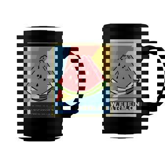 Retro Watermelon Slice - Summer Watermelon Fruit Tee Coffee Mug | Mazezy