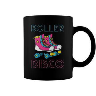Roller Disco Vintage Derby Skates Seventies Funky Party Gift Coffee Mug | Mazezy DE