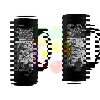 Rollin Into 10 Bowling Birthday Party 10Th Birthday Girls Coffee Mug - Seseable