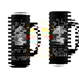 Saba Grandpa Gift Saba Llama Ain’T Got Time For Your Drama Coffee Mug | Seseable CA