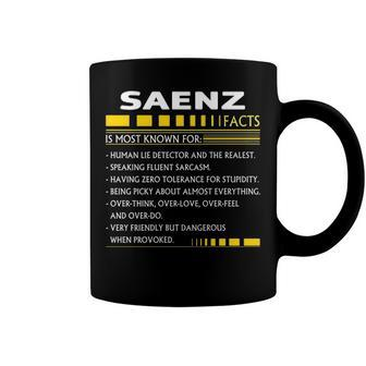 Saenz Name Gift Saenz Facts Coffee Mug - Seseable