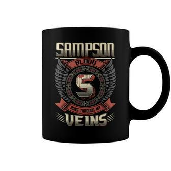 Sampson Blood Run Through My Veins Name V3 Coffee Mug - Seseable