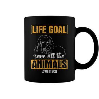 Save All The Animals Veterinary Vet Tech Coffee Mug - Seseable