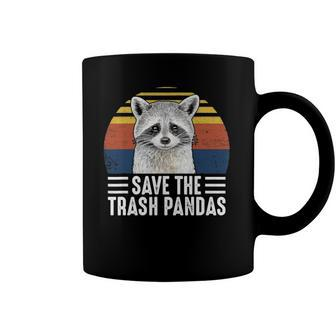 Save The Trash Panda Funny Raccoon Lover Coffee Mug | Mazezy