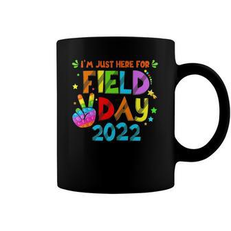 School Field Day Pop It Student Im Just Here For Field Day Coffee Mug | Mazezy