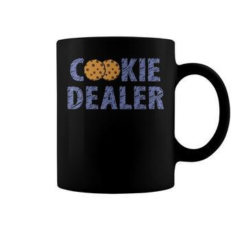 Scout Girl Funny Cookie Dealer Troop Leader Gift Coffee Mug - Seseable