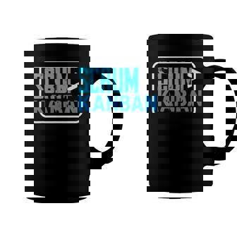Scrum Kanban Agile Project Management Funny Gift Coffee Mug | Mazezy