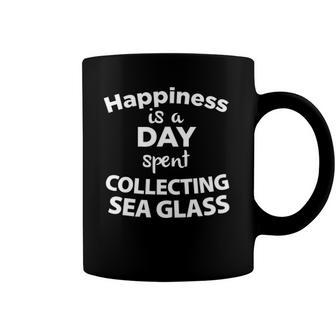 Sea Glass Collector Collecting Beachcombing Beachcomber Coffee Mug | Mazezy