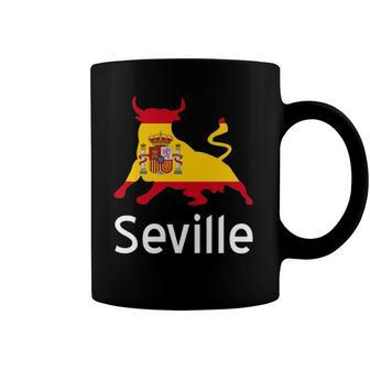 Seville Spain Bull Fighting Coffee Mug | Mazezy