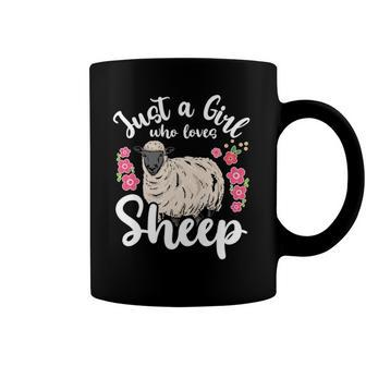 Sheep Just A Girl Who Loves Sheep Coffee Mug | Mazezy