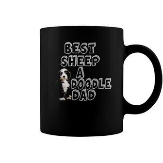 Sheepadoodle Dad Design - Sheepadoodle Dad Present Coffee Mug | Mazezy AU