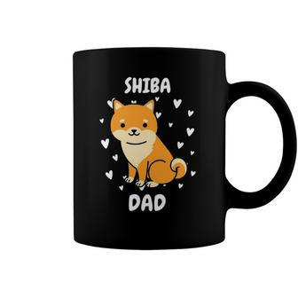 Shiba Dad Papa Daddy Pa Father For Fathers Day Coffee Mug | Mazezy
