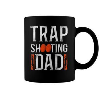 Shotgun Skeet Trap Clay Pigeon Shooting Dad Father Vintage Coffee Mug | Mazezy