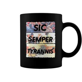 Sic Semper Tyrannis Nicolae Ceaușescu Coffee Mug | Mazezy
