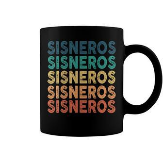 Sisneros Name Shirt Sisneros Family Name Coffee Mug - Monsterry