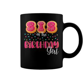 Sister Of The Birthday Girl Donut Family Matching Birthday Coffee Mug - Seseable