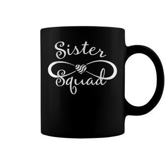 Sister Squad Funny Sister Birthday Party Gift Coffee Mug - Seseable