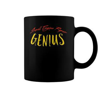 Small Engine Repair Genius Engine Mechanic Coffee Mug | Mazezy UK