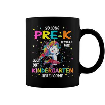 So Long Pre-K Kindergarten Here I Come Graduation Girls 2022 Coffee Mug | Mazezy DE