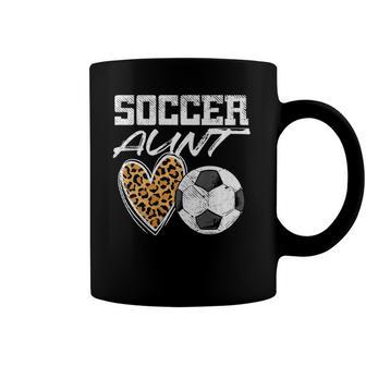 Soccer Aunt Proud Aunty Funny Cheerleader Aunt Coffee Mug | Mazezy