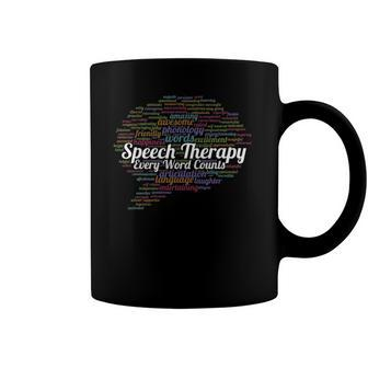 Speech Therapy Speechie Pathology Team Slp Teacher Squad Coffee Mug | Mazezy