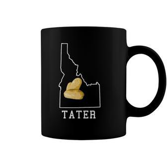 State Of Idaho Map Idahoan Potato Tater Idaho Coffee Mug | Mazezy