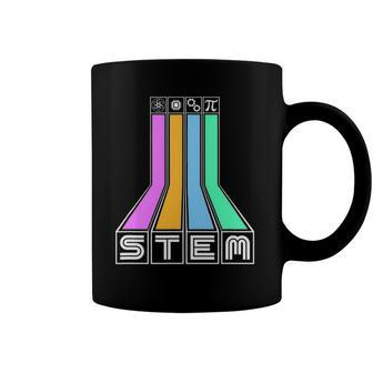 Stem Retro Vintage Vaporwave Design Teacher Science Class Coffee Mug | Mazezy