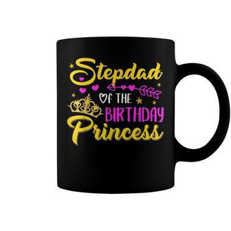 Stepdad Of The Birthday Princess Girl Matching Bday Coffee Mug - Seseable