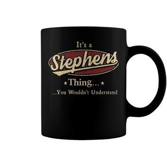 Stephens Shirt Personalized Name Gifts T Shirt Name Print T Shirts Shirts With Name Stephens Coffee Mug - Seseable