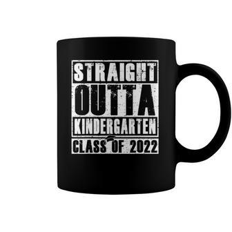 Straight Outta Kindergarten School 2022 Graduation Gifts Coffee Mug | Mazezy CA