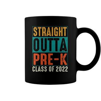 Straight Outta Pre-K Preschool Class Of 2022 Graduation Coffee Mug | Mazezy