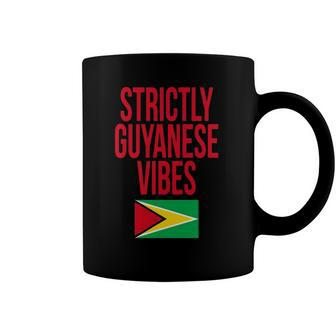 Strictly Guyanese Vibes Guyana Flag Jouvert Coffee Mug | Mazezy
