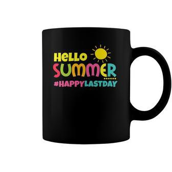 Sun Last School Hello Vacation Day Happy Summer Coffee Mug | Mazezy