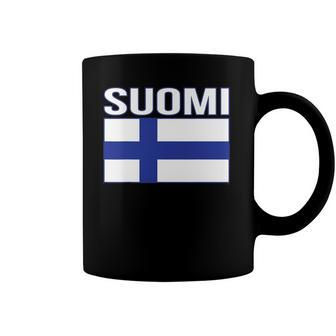 Suomi Flag Flag Of Finland Finnish Flag Coffee Mug | Mazezy
