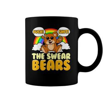 Swear Bears Funny Cute Bear Sarcastic Adult Humor Coffee Mug | Mazezy