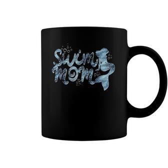 Swimming Mom Clothing - Womens Swim Mom Coffee Mug | Mazezy