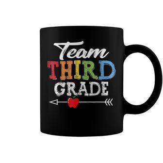 Team Third Grade Squad First Day Of School Teacher Kids Coffee Mug - Seseable