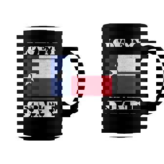 Texas State Flag Saying For A Pride Texan Loving Texas Coffee Mug | Mazezy