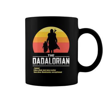 The Dadalorian Fathers Day Funny Meme Gift Essential Coffee Mug | Mazezy DE