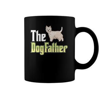 The Dogfather West Highland White Terrier Funny Dog Owner Coffee Mug | Mazezy